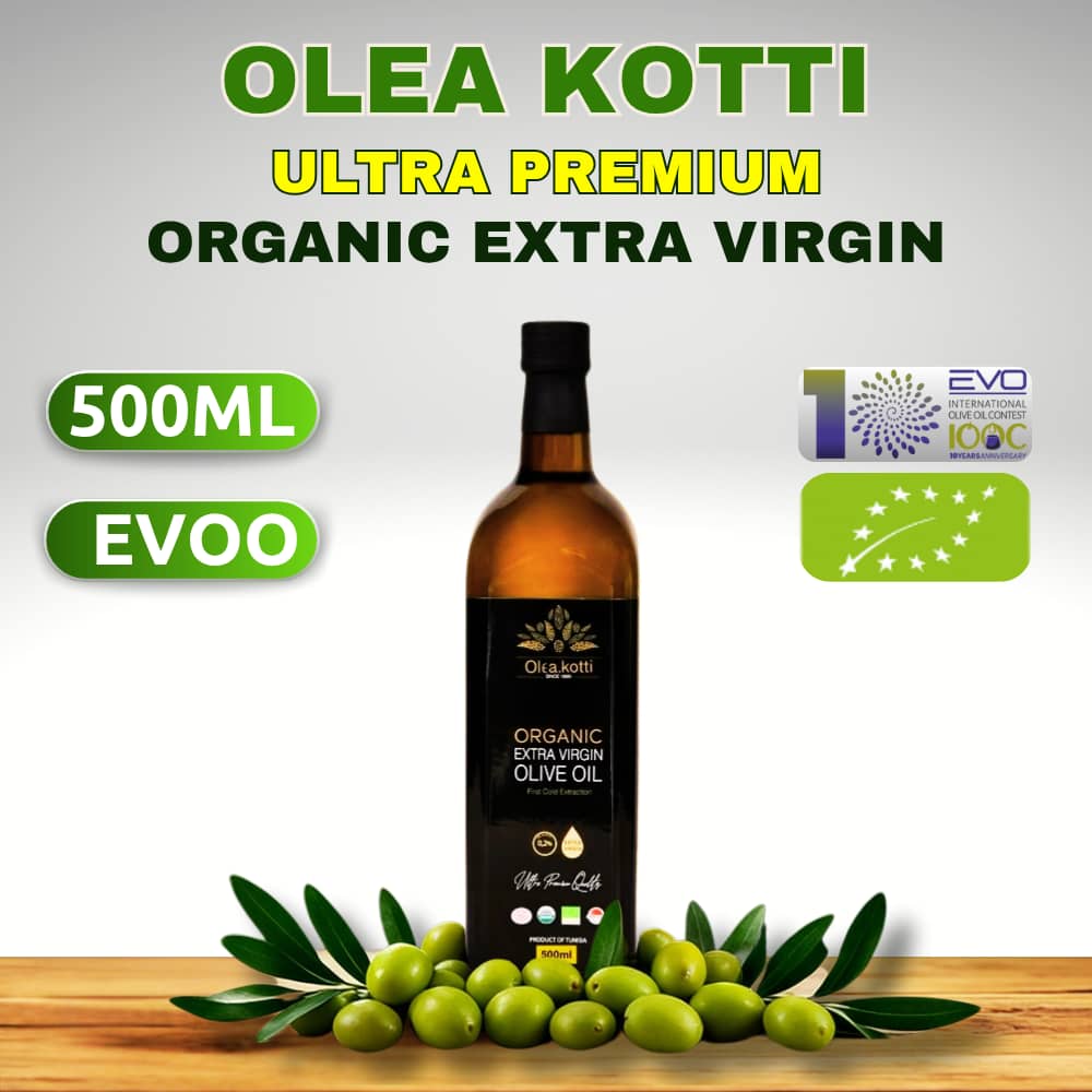 Ultra Premium Organic Extra Virgin Olive Oil - Olea Kotti