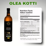 Ultra Premium Organic Extra Virgin Olive Oil - Olea Kotti