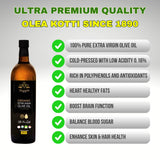 Ultra Premium Organic Extra Virgin Olive Oil - Olea Kotti