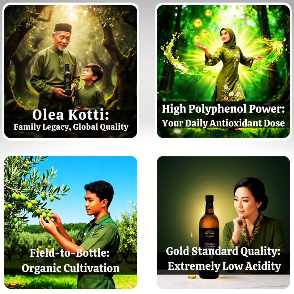 Ultra Premium Organic Extra Virgin Olive Oil - Olea Kotti Ultra Premium Organic Extra Virgin Olive Oil - Olea Kotti