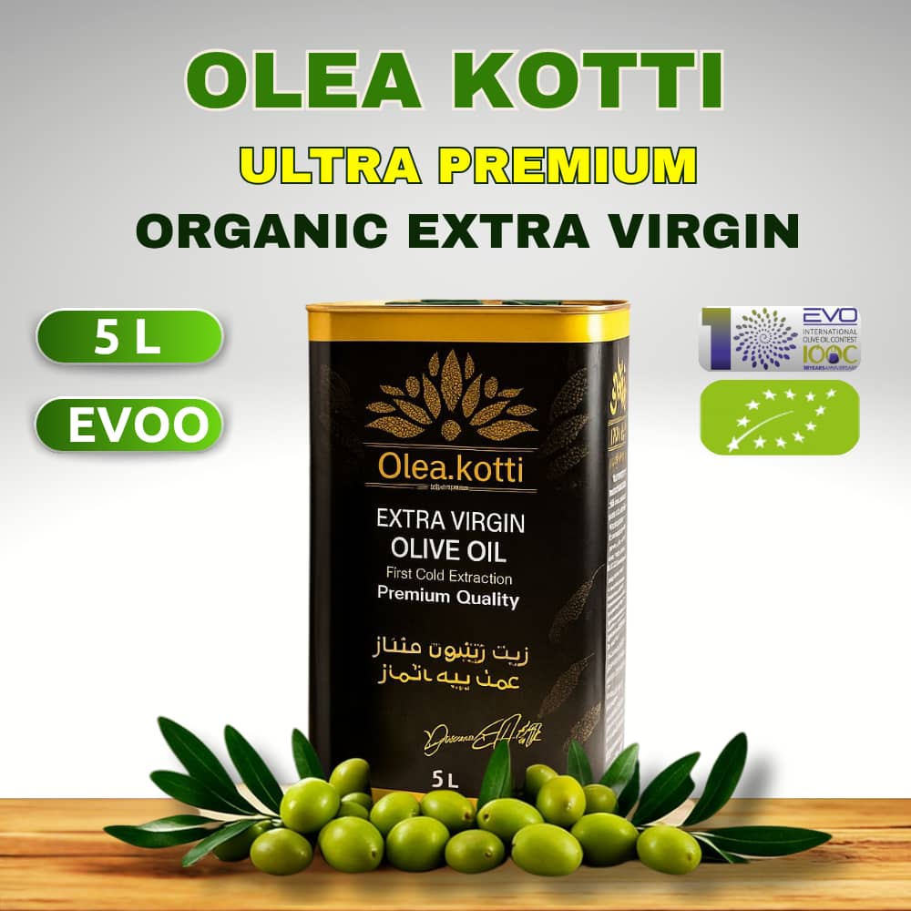 Ultra Premium Organic Extra Virgin Olive Oil - Olea Kotti