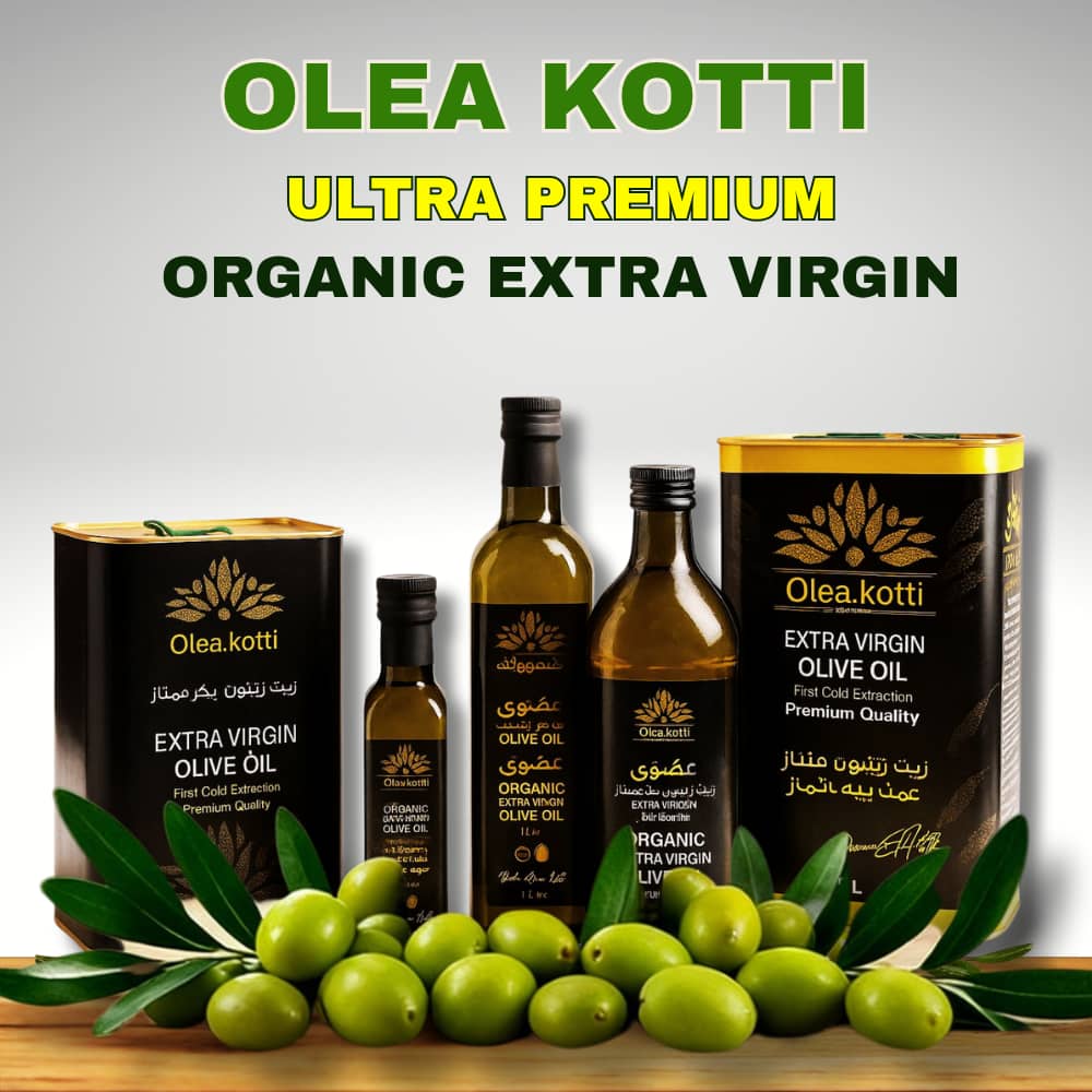 Ultra Premium Organic Extra Virgin Olive Oil - Olea Kotti Ultra Premium Organic Extra Virgin Olive Oil - Olea Kotti
