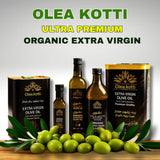 Ultra Premium Organic Extra Virgin Olive Oil - Olea Kotti