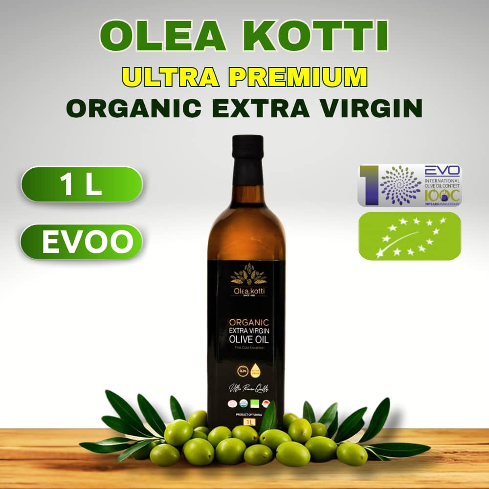 Ultra Premium Organic Extra Virgin Olive Oil - Olea Kotti