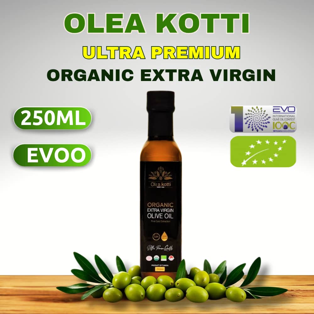 Ultra Premium Organic Extra Virgin Olive Oil - Olea Kotti